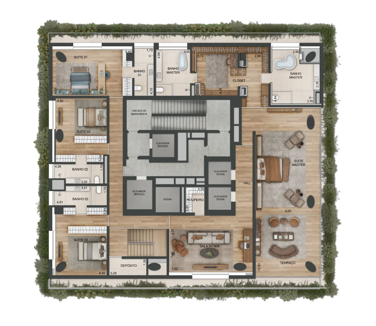 Duplex — Andar Superior
